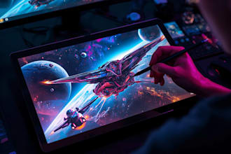 sci fi illustration and sci fi art