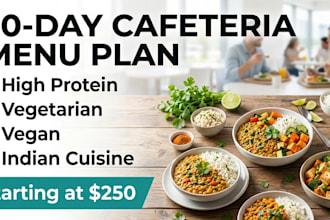 design a healthy 30 day menu plan