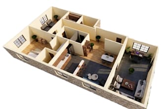 turn your 2d cad floor plan into a professional 3d model and render
