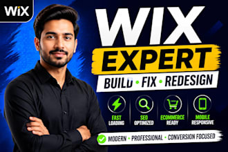 build design redesign wix website online store wix ecommerce for your business