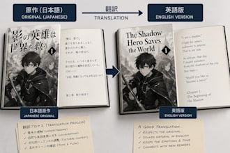 translate your manga or novel for you