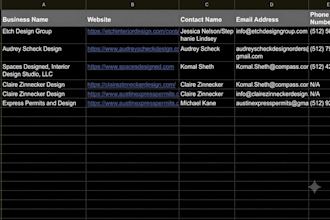 help entrepreneurs by entering data