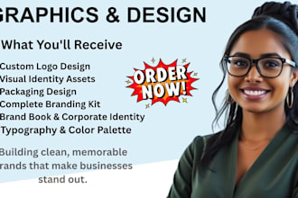 design logo, brand identity guidelines ,branding kit