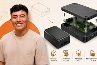 pcb enclosure design, electronics cad, smart device enclosure, pcb housing