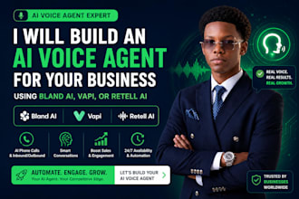 build an ai voice agent using bland ai, vapi, or retell ai for your business