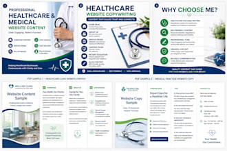 write medical and wellness website content