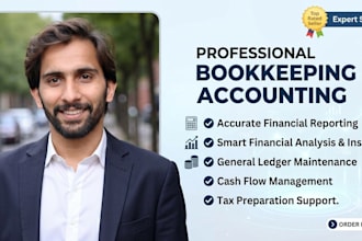 provide bookkeeping financial analysis, and accounting services