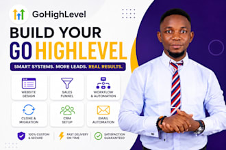 build go high level website setup form and survey ghl funnel clone ghl expert VA