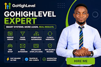 be your gohighlevel expert in ghl website, ghl funnel, clone migrating to ghl