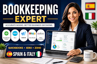 do bookkeeping odoo xero wave zoho accounting quickbooks online in spain italy