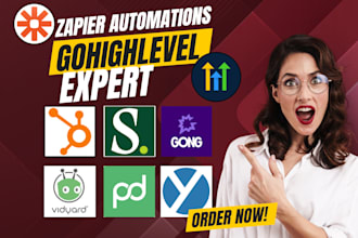 integrate gohighlevel hubspot salesloft yesware vidyard pandadoc gong zapier crm