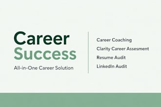 be your finance, accounting, and banking career coach and job search manager
