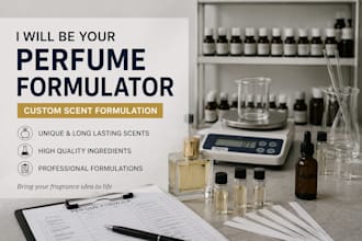 perfume fragrance formulation cosmetics chemist