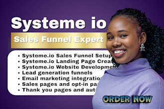 build system io sales funnel, system io landing page, system io website, carrd