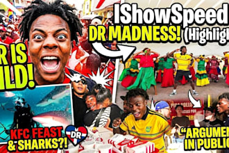 make youtube shorts, twitch clips, thumbnails and graphic design