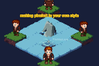 create pixel art sprites for games