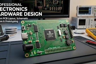 design custom pcb and embedded hardware for any electronic product