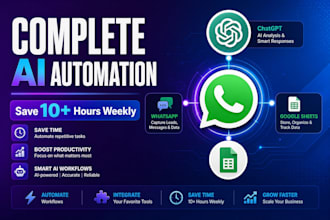 build an ai whatsapp automation chatbot for lead generation