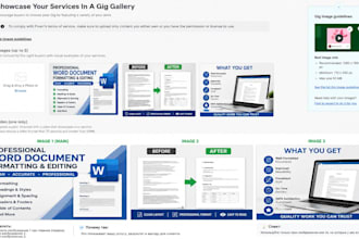 professionally format your microsoft word document