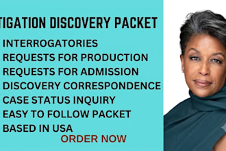 prepare discovery documents for your litigation case
