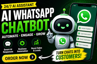 build ai whatsapp chatbot and ai agent for business automation using n8n chatgpt