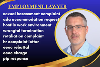 be your employment lawyer for eeoc claims, sexual harassment, and termination