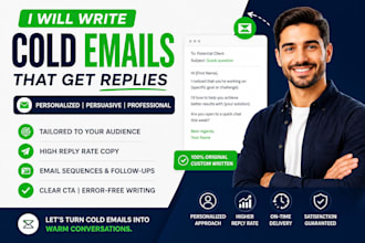 write personalized cold emails that get replies