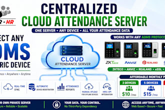set up a centralized cloud attendance server