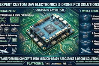 design drone electronics, uav hardware,quadcopter,aerospace avionics solutions