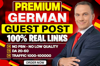 build german seo backlinks and germany premium guest posting service