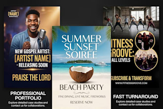 create your flyer design