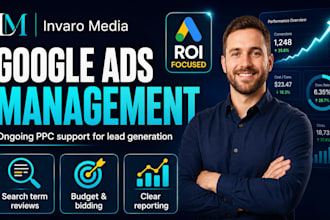 be your google ads manager for lead generation