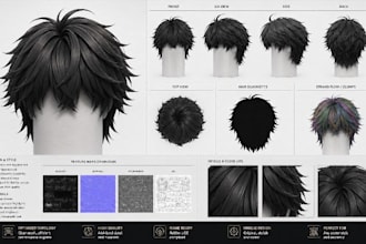 roblox ugc roblox accessories roblox hair 3d model ugc creator vfx