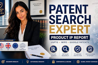 do detail patent search product research and IP report google patent uspto wipo