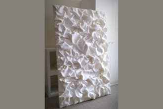 3d bas relief 3d abstract wall art plaster paint sculpture 3d printing 3d wood