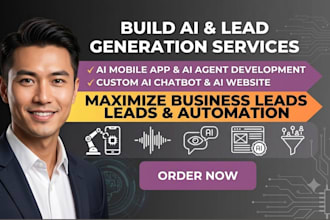 build ai mobile app ai chatbot lead generation ai website ai agent for business