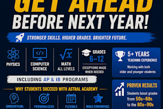 tutor physics for grades 6 to 12