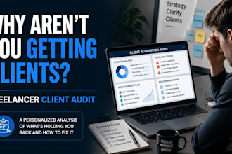 audit your freelance client acquisition strategy and show you how to improve it