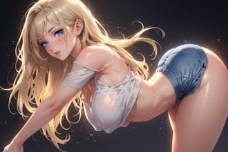 do nsfw anime erotic fantasy illustrations sfw furry character design nswf art