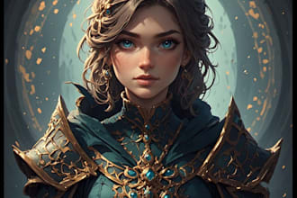 fantasy character art and fantasy character