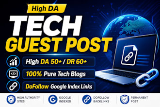 publish technology guest post on high da tech blog, tech guest post