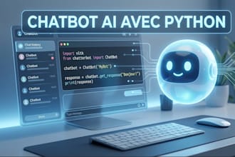 develop an ai chatbot with python and llm for your website