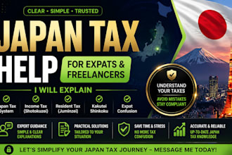 explain japan tax system, income tax, resident tax, kakutei shinkoku and expat