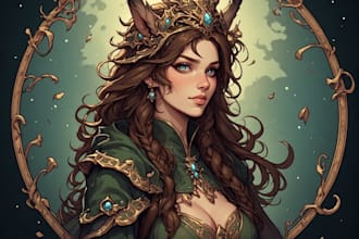 do fantasy character and dnd character