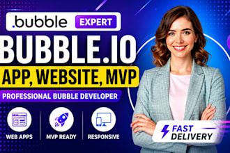 develop bubble io app bubble website bubble mvp and expert bubble development