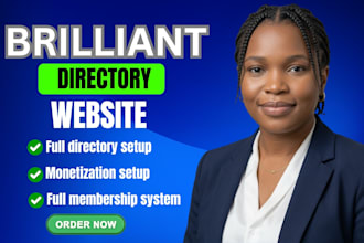 build brilliant directory website directory website business directory website