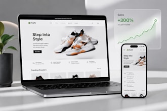 build shopify store design or redesign shopify website, dropshipping store