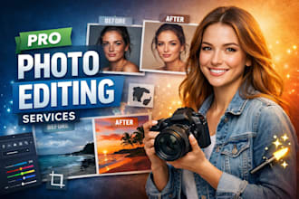clean and fix photos for you