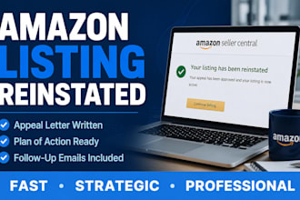 reinstate your suspended amazon listing fast