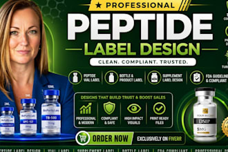 do peptide label design peptide vial sarms peptide label design supplement label